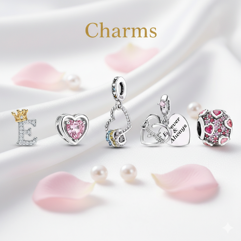 Silver Charms - Loyalty & Love