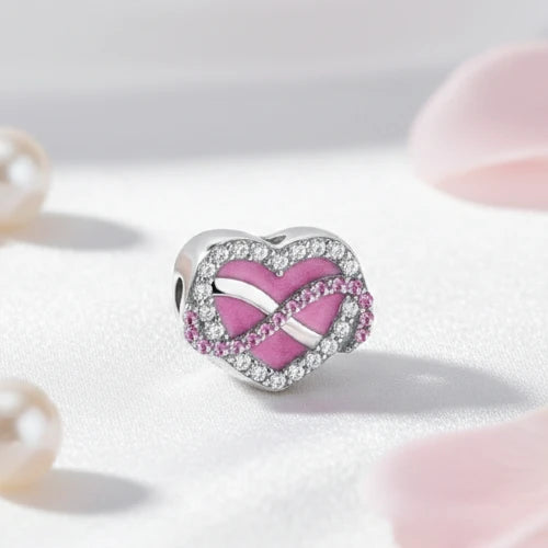 Eternal Embrace Infinity Heart Charm - Loyalty & Love