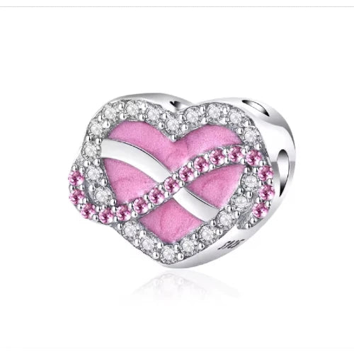 Eternal Embrace Infinity Heart Charm - Loyalty & Love