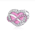 Eternal Embrace Infinity Heart Charm - Loyalty & Love