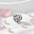 Entwined Heart Family Tree Charm - Loyalty & Love