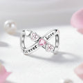 Infinity Love Heart in 925 Sterling Silver - Loyalty & Love