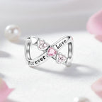 Infinity Love Heart in 925 Sterling Silver - Loyalty & Love