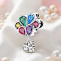 Adventure House Balloon Charm in 925 Sterling Silver - Loyalty & Love