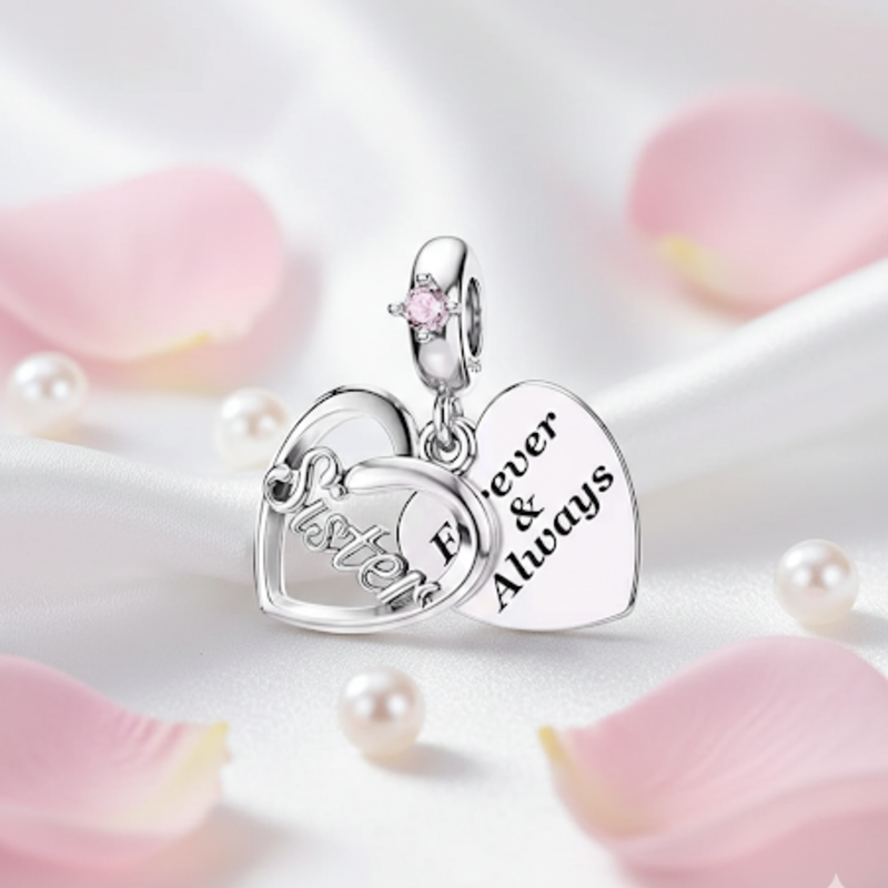 Sister Heart in 925 Sterling Silver - Loyalty & Love