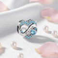 March Birthday Heart in 925 Sterling Silver - Loyalty & Love