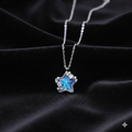 Crystal Star Pendant Necklace